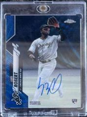 Luis Robert [Blue Wave Refractor] #RA-LR Baseball Cards 2020 Topps Chrome Rookie Autographs Prices