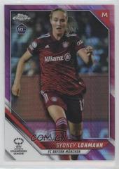 Sydney Lohmann [Pink Prism Refractor] Soccer Cards 2021 Topps Chrome UEFA Women’s Champions League Prices