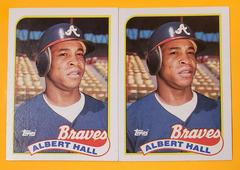 Albert Hall #433 Baseball Cards 1989 Topps Tiffany Prices