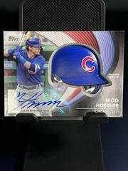 Nico Hoerner [Autograph] #BH-NH Baseball Cards 2022 Topps Batting Helmet Relic Prices