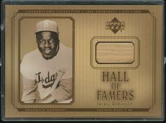 Jackie Robinson #B-JR Baseball Cards 2001 Upper Deck Hall of Famers Cooperstown Collection Bat Prices