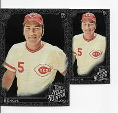 Johnny Bench [Mini] #103 Baseball Cards 2019 Topps Allen & Ginter X Prices