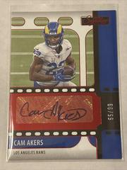 Cam Akers [Red] #SS-CAK Football Cards 2021 Panini Chronicles Signature Series Prices