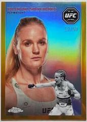 Valentina Shevchenko [Gold Refractor] #FFT-3 Ufc Cards 2024 Topps Chrome UFC 1954 Prices