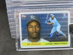 Bo Jackson Baseball Cards 2022 Topps Clearly Authentic 1955 Reimagining Autographs Prices