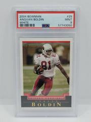 Anquan Boldin [White] #25 Football Cards 2004 Bowman Prices