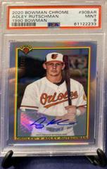 Adley Rutschman [Autograph] #90BAR Baseball Cards 2020 Bowman Chrome 1990 Prices