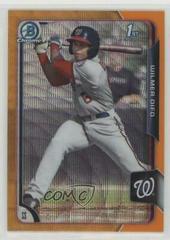 Wilmer Difo [Orange Refractor] Baseball Cards 2015 Bowman Chrome Prospects Prices