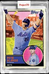 Pete Alonso Baseball Cards 2021 Topps Project 70 Prices