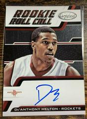 De'Anthony Melton #DM Basketball Cards 2018 Panini Certified Rookie Roll Call Autographs Prices