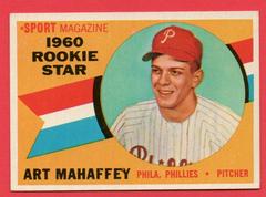 Art Mahaffey [Rookie Star] #138 Baseball Cards 1960 Topps Prices