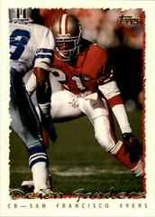 Deion Sanders #353 Football Cards 1995 Topps Prices