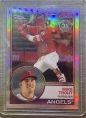 Mike Trout [Orange] #83T-12 Baseball Cards 2018 Topps Chrome 1983 Prices