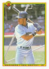 Ken Griffey Jr. #481 Baseball Cards 1990 Bowman Prices