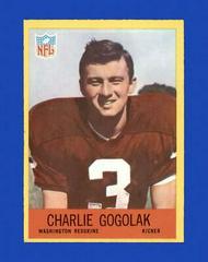 Charlie Gogolak #182 Football Cards 1967 Philadelphia Prices