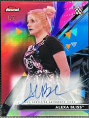 Alexa Bliss [Red] #RA-AB Wrestling Cards 2021 Topps Finest WWE Roster Autographs Prices