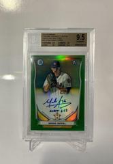 Mark Appel [Chrome Green Refractor] #MA Baseball Cards 2014 Bowman Prospect Autograph Prices