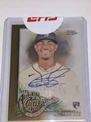 Julio Rodriguez [Gold] #AGA-JRO Baseball Cards 2022 Topps Allen & Ginter Chrome Autographs Prices