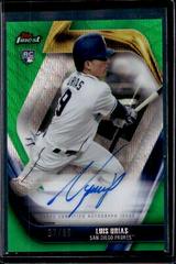 Luis Urias [Green Wave Refractor] Baseball Cards 2019 Topps Finest Firsts Autographs Prices