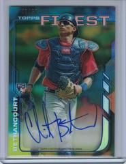 Christian Bethancourt [Gold Refractor] Baseball Cards 2014 Finest Rookie Autograph Prices