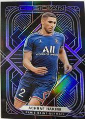 Achraf Hakimi [Electric Etch Purple] #117 Soccer Cards 2021 Panini Obsidian Prices