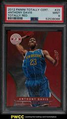 Anthony Davis [Totally Red] Basketball Cards 2012 Panini Totally Certified Prices