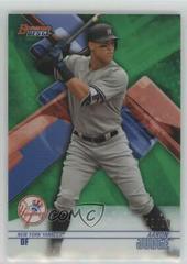 Aaron Judge [Green Refractor] #25 Baseball Cards 2018 Bowman's Best Prices