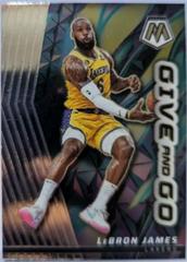 LeBron James #3 Basketball Cards 2022 Panini Mosaic Give and Go Prices