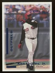 Ken Griffey Jr. [Blue] Baseball Cards 2001 Fleer Triple Crown Prices
