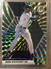 Ken Griffey Jr. [Green Swirl Mosaic] #162 Baseball Cards 2021 Panini Mosaic Prices