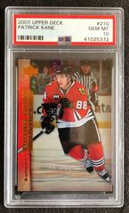 Patrick Kane [UD Exclusives] Hockey Cards 2007 Upper Deck Prices