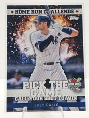 Joey Gallo [Series 2] #HRC-21 Baseball Cards 2022 Topps Home Run Challenge Code Prices