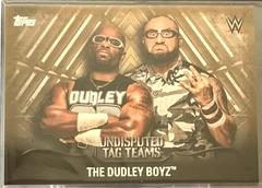 The Dudley Boyz [Gold] #UTT-9 Wrestling Cards 2016 Topps WWE Undisputed Tag Teams Prices