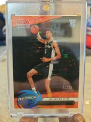 Victor Wembanyama [Hyper Green] #1 Basketball Cards 2023 Panini Hoops Attack the Rack Prices