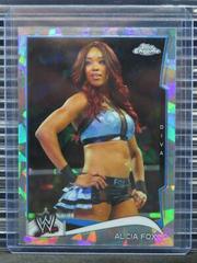 Alicia Fox [Refractor] #56 Wrestling Cards 2014 Topps Chrome WWE Prices