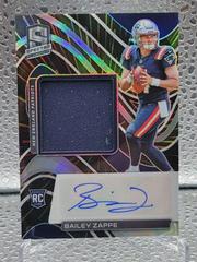 Bailey Zappe [Celestial] Football Cards 2022 Panini Spectra Aspiring Patch Autographs Prices