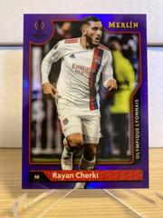 Rayan Cherki [Purple] #59 Soccer Cards 2021 Topps Merlin Chrome UEFA Prices