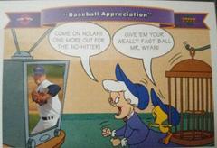 Nolan Ryan, Sylvester [Baseball Appreciation] #171 Baseball Cards 1991 Upper Deck Comic Ball 2 Prices