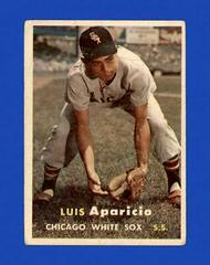 Luis Aparicio #7 Baseball Cards 1957 Topps Prices