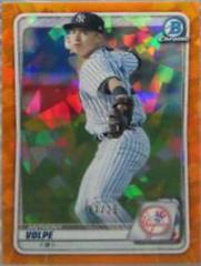 Anthony Volpe [Orange] #BD-178 Baseball Cards 2020 Bowman Draft Sapphire Prices
