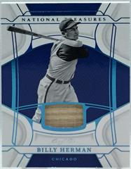 Billy Herman #3 Baseball Cards 2022 Panini National Treasures Prices