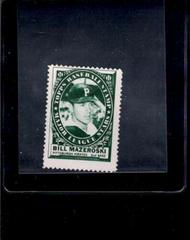 Bill Mazeroski Baseball Cards 1961 Topps Stamps Prices