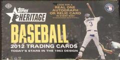 Hobby Box Baseball Cards 2012 Topps Heritage Prices