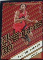 Scottie Barnes [Gold] #16 Basketball Cards 2021 Panini Recon All Systems Go Prices