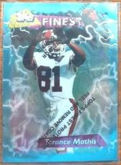 Terance Mathis Football Cards 1995 Topps Finest Boosters Prices