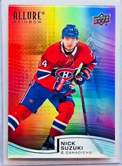 Nick Suzuki [Double] #R-66 Hockey Cards 2021 Upper Deck Allure Rainbow Prices