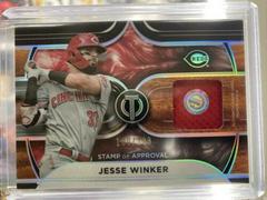 Jesse Winker Baseball Cards 2022 Topps Tribute Stamp of Approval Relics Prices