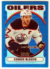 Connor McDavid [Blue Rainbow] #R-42 Hockey Cards 2022 O-Pee-Chee Platinum Retro Prices