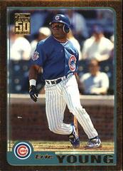Eric Young #53 Baseball Cards 2001 Topps Gold Prices