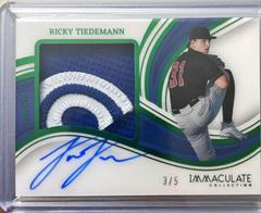 Ricky Tiedemann [Prospect Patch Autograph Green] #11 Baseball Cards 2023 Panini Immaculate Prices